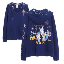 Ary couple mickey mouse hoodies sweatshirt disneyland castle casual letter loose o neck thumb200