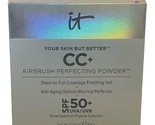 It Cosmetics CC+ LIGHT SPF 50+ Airbrush Perfecting Powder Foundation New... - $74.10