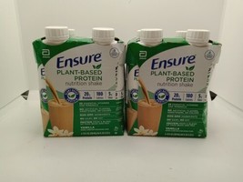 *READ* 2X 4PK Ensure Plant-Based Vegan Protein Nutrition Shake, Vanilla - £16.09 GBP