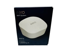 Eero AC Dual-Band Mesh Wi-Fi 5 Router (J010001) White 1,500 Sq. Ft - $16.82