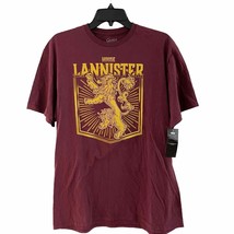 New Game of Thrones L Large Mens Tee Shirt Short Sleeve Crew House Lanni... - $12.59