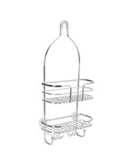 Bath Bliss Holland Steel Shower Caddy Storage Organizer in Chrome - $25.73