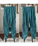Vintage 90s MTA Pro Dark Green Nylon Track Pants L - $23.04