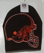 NFL Team Apparel Licensed Cleveland Browns Uncuffed Winter Cap - £14.38 GBP