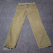 Eddie Bauer Pants Women Size 2 Military Olive Green Low Rise - $13.97