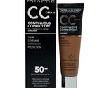 Dermablend Professional Continuous Correction CC Cream SPF50+ 75N Tan to... - $29.05