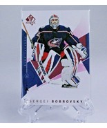 2018-19 SERGEI BOBROVSKY UD SP AUTHENTIC RED PARALLEL CARD #23 BLUE JACKETS - £1.08 GBP