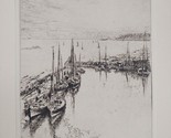 James McBey [Gamrie] Reproduction Modern Masters Of Etching 1924 - $19.80