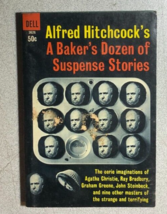 Alfred Hitchcock&#39;s A BAKER&#39;S DOZEN OF SUSPENSE STORIES (1963) Dell paper... - £10.09 GBP