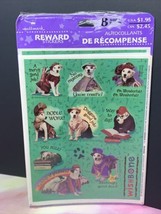 Hallmark WISHBONE Dog Stickers - 8 Sheets - 1996 NEW SEALED Jack Russell... - $14.84