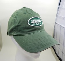 New York Jets NFL Team Apparel Embroidered Hat Adjustable Strap Green Ca... - $14.99