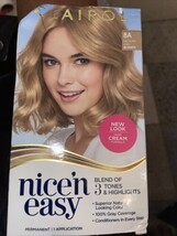 New Clairol Nice&#39; n Easy Permanent Hair Color, #8A Medium Ash Blonde - £13.28 GBP