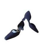 Stuart Weitzman Women&#39;s Chocolate Satin Pumps Leather Sole Size 6.5B - $28.66 CAD