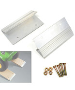 2pc 8&quot; Aluminum Ramp BOTTOM Metal Plate Kit for Loading RV Trailer Truck... - $23.36