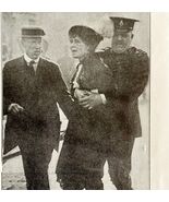 1914 Emmaline Pankhurst Suffragette Arrested London Police WW1 Ephemera ... - $140.13 CAD