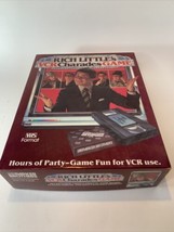 Vintage Rich Little's VCR Charade Game By Parker Brother Sealed VCR Tape 1985 - £6.40 GBP