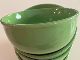 4 Royal Norfolk Green 6&quot; Soup Cereal Bowl Dinnerware Microwave Dishwasher Safe - £18.68 GBP
