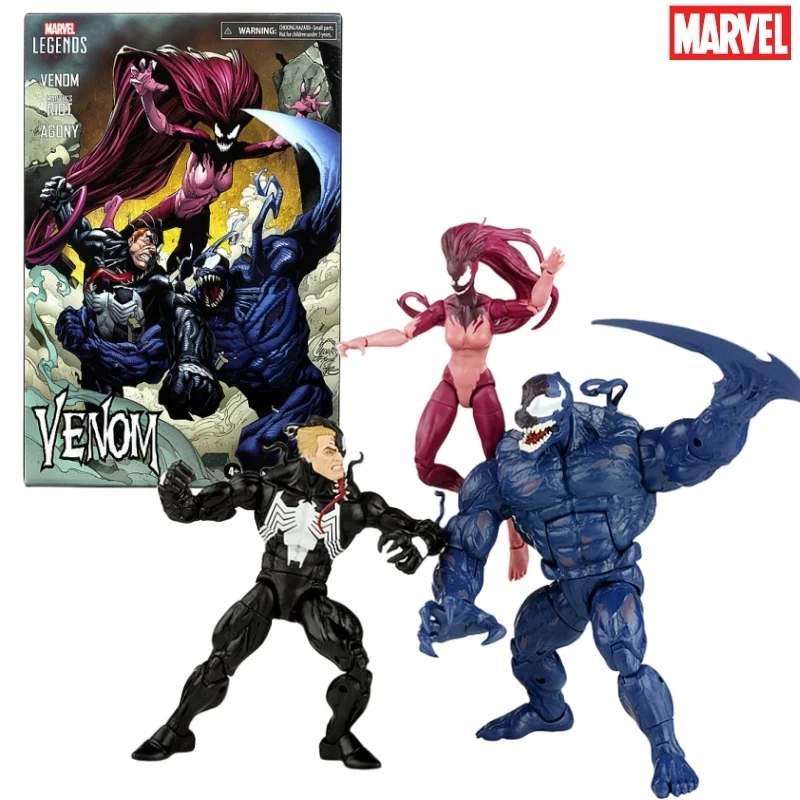 Marvel Legends Series Venom Multipack Painful Riot 3-person 6-inch Moving Action - £148.91 GBP+