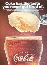 Vintage 1967 Coca-Cola Coke Float Full Page Color Ad 1221 - £5.24 GBP