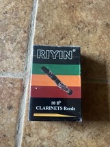 Riyin new Bb Clarinet Reeds (10pcs) Size 2.5 - £6.22 GBP