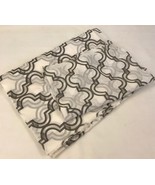 Vintage Fabric Diagonal Trellis Gray Semi Sheer Modern 4 Yards - €39,37 EUR
