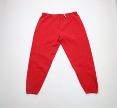 Vintage 90s Streetwear Womens XL Faded Blank Cuffed Sweatpants Joggers R... - $39.55