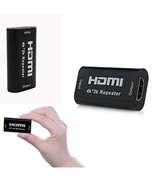 HDMI 4K2K Repeater Extender Booster Adapter Over Signal HDTV Up To 40M 1... - $150.34 MXN