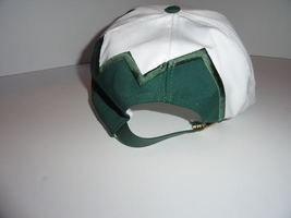 Marine Machine embroidered  Dark Green jagged edge baseball cap image 4