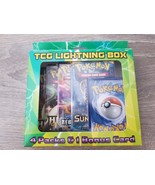 Pokemon Tcg Lightning Box 4 Booster Packs (10 Cards Per Pack) &amp; 1 Bonus ... - $166.04 CAD
