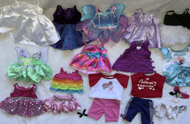 Build A Bear Babw Clothing Lot For Girls Dress Shoes Accessories Lot #5 - £38.69 GBP