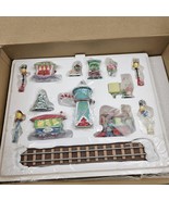 Danbury Mint Disney Winter Wonderland North Pole Train Accessories  - $53.95 CAD