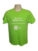 2012 Percy Sutton Harlem 5K Run Adult Medium Green TShirt - $19.80