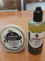 Chebe Powder and karkar oil for faster hair growth.  100% natural  - $551.21 MXN
