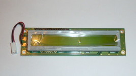 NEW Liquid Crystal Display PVC160104P 2-WIRE + CONN 122.0 x 33.0 x 9.5/13.0 PCB - $18.50