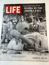 VINTAGE LIFE MAGAZINE NOVEMBER 29, 1968  Russia In The Middle East Great Ads - £9.02 GBP