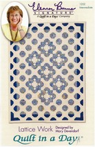 Quilt Pattern Lattice Work Mary Devendorf Quilt in A Day Eleanor Burns M202.26 - £7.19 GBP