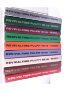 Revivaltime Pulpit C. M. Ward Lot 9 set books 5 11 14 18 19 20 21 22 23 ... - £114.69 GBP