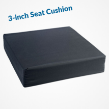MOBB Ergonomic 3-inch Foam Seat Cushion, 18x16, Pressure Reduction, Wheelchairs - £27.79 GBP