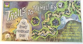 Vintage Whitman Trails to Tremble by Scarey Crossroads Game Complete Halloween - $64.99