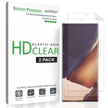 Samsung Galaxy Note 20 Ultra amFilm Premium TPU Screen Protector Film (2 Pack) - £10.46 GBP