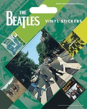 Beatles Abbey Road + 4 Mini 2014 - Vinyl Stickers Set Official Merch Sealed - £2.94 GBP
