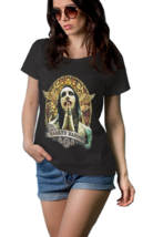 New Marilun Manson Graphic Black Cotton T-shirt For Women - £11.78 GBP