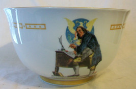 Norman Rockwell Bicentennial Bowl By Danbury Mint. Benjamin Franklin. Ltd. Ed. - £44.24 GBP