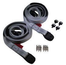 Spa Cover Hot Tub Wind Securement Strap Complete Kit Nexus Locks 8 Ft. Grey - £22.82 GBP