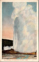 Old Faithful Yellowstone National Park Postcard PC116 - £3.97 GBP