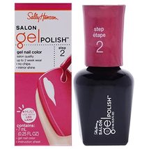 Sally Hansen Salon Gel Nail Polish, Polished Purple, 0.25 Fl Oz (Pack of 1) - £6.80 GBP+