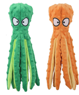 Dog Squeaky Toys Octopus - No Stuffing Crinkle Plush Toys for Puppy Teet... - $393.36 MXN