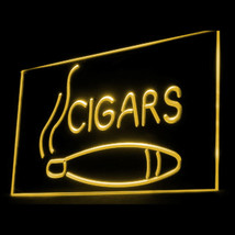 200022B Cigars Cigar Enthusiasts Old Fashioned Hookah Cuban Taste LED Light Sign - £17.39 GBP