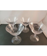 VINTAGE FOSTORIA Sprite clear Stem champagne coupe glass 4” tall Cup - $61.63 CAD