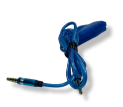 3.5mm Câble Audio Avec Micro - Bleu - $7.90
